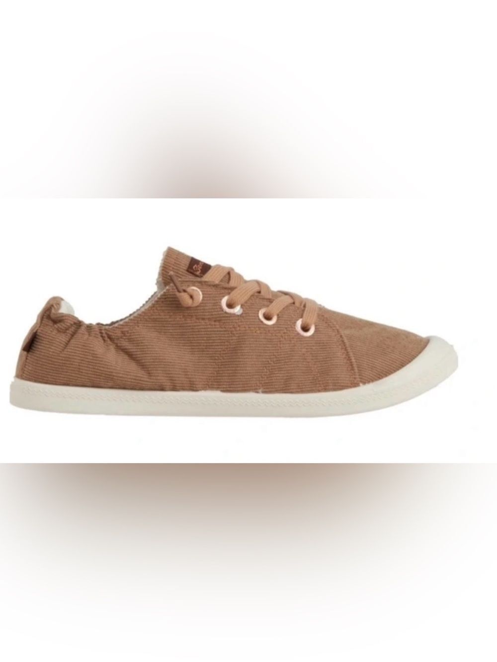 Tommy Bahama 10 Brown Corduroy Soft Footbed Slip On Sneakers Walking Shoes